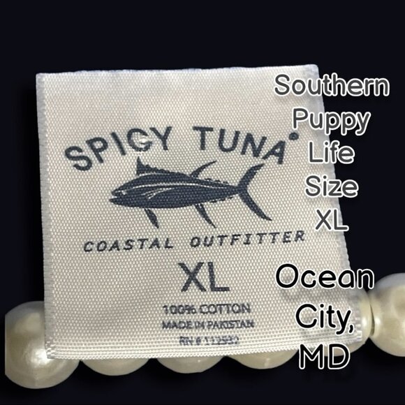 SOUTHERN Puppy Life Ocean City, MD Unisex Long Sleeve T-shirt Size Extra Large - Picture 13 of 13